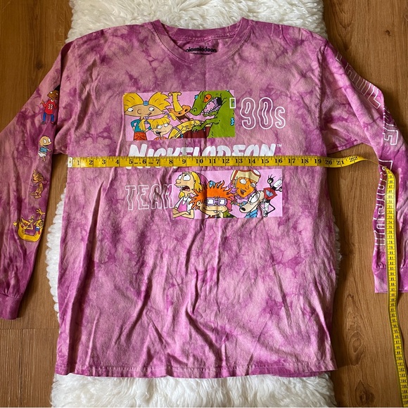 ❌SOLD❌ NICKELODEON RUGRATS TIE DYE LONG SLEEVE TOP - Picture 7 of 8